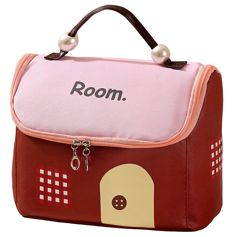 Cute Storage Bag House Cosmetic Bag New Women s Multifunctional Going Out Portable Wash Bag Large Capacity Storage Bag 26x15.5x20 коричневий
Cute Storage Bag House Cosmetic Bag New Women s Multifunctional Going Out Portable Wash Bag Large Capacity Storage Bag 26x15.5x20 коричневий