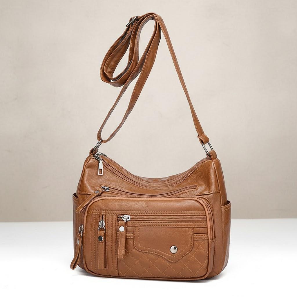 Fashionable Women s PU Leather Crossbody Bag Soft Stylish Multilayer Pockets Adjustable Strap
Fashionable Women s PU Leather Crossbody Bag Soft Stylish Multilayer Pockets Adjustable Strap