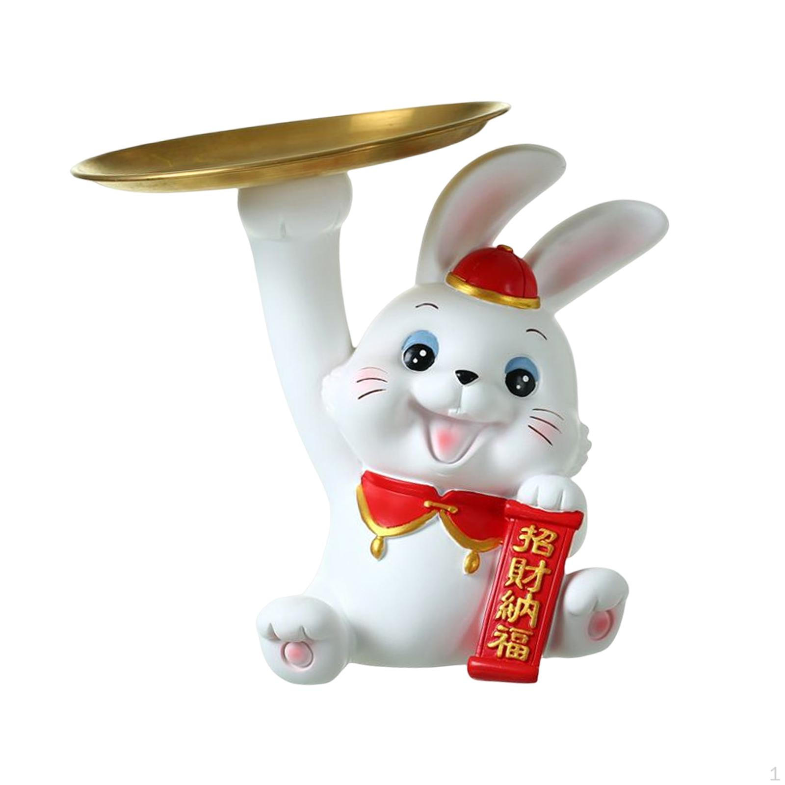 Statue Bunny Sculpture Supplies Decor Accessories Spring Festival Storage Tray Figurine for Cake
Statue Bunny Sculpture Supplies Decor Accessories Spring Festival Storage Tray Figurine for Cake