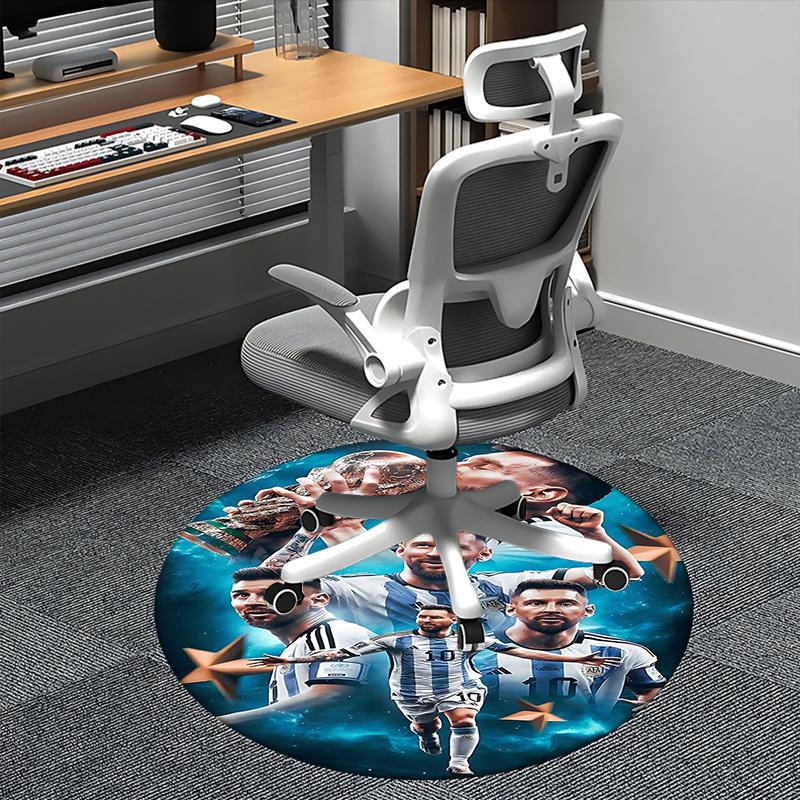 Soccer Player,Argentina Football Team Chair mat Round Rug Office carpet, Non slip, Suitable for Living Rooms, Bedrooms Decor.1205308a 80cm by 80cm
Soccer Player,Argentina Football Team Chair mat Round Rug Office carpet, Non slip, Suitable for Living Rooms, Bedrooms Decor.1205308a 80cm by 80cm