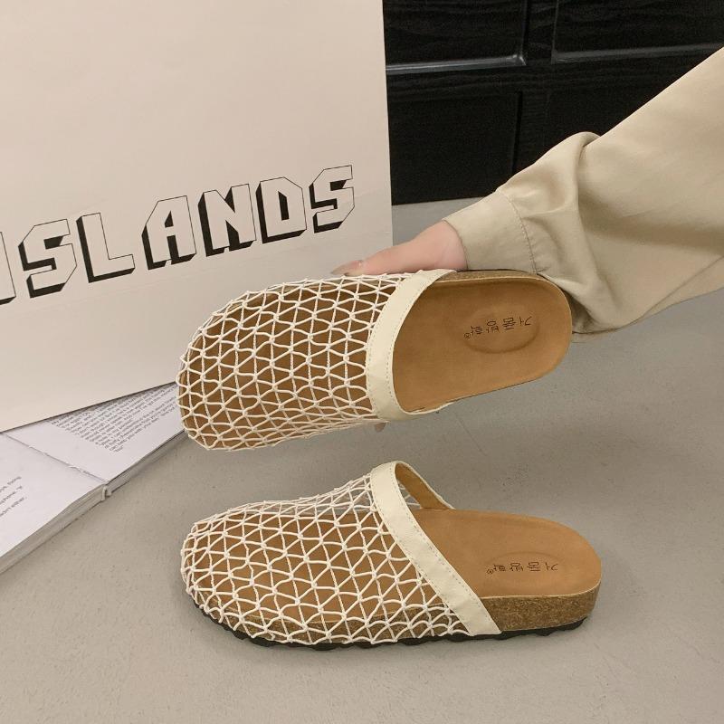 Гонконгская рыболовная сеть баотоу полутапочки женские летние новые носить педаль полая толстая подошва прохладные тапочки женские 40
Гонконгская рыболовная сеть баотоу полутапочки женские летние новые носить педаль полая толстая подошва прохладные тапочки женские 40