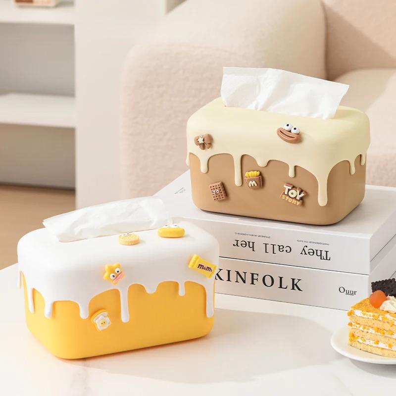 UFORU Cream cake tissue box living room high-grade light luxury art exquisite creative table storage paper box Tissue dispenser рожевий
UFORU Cream cake tissue box living room high-grade light luxury art exquisite creative table storage paper box Tissue dispenser рожевий