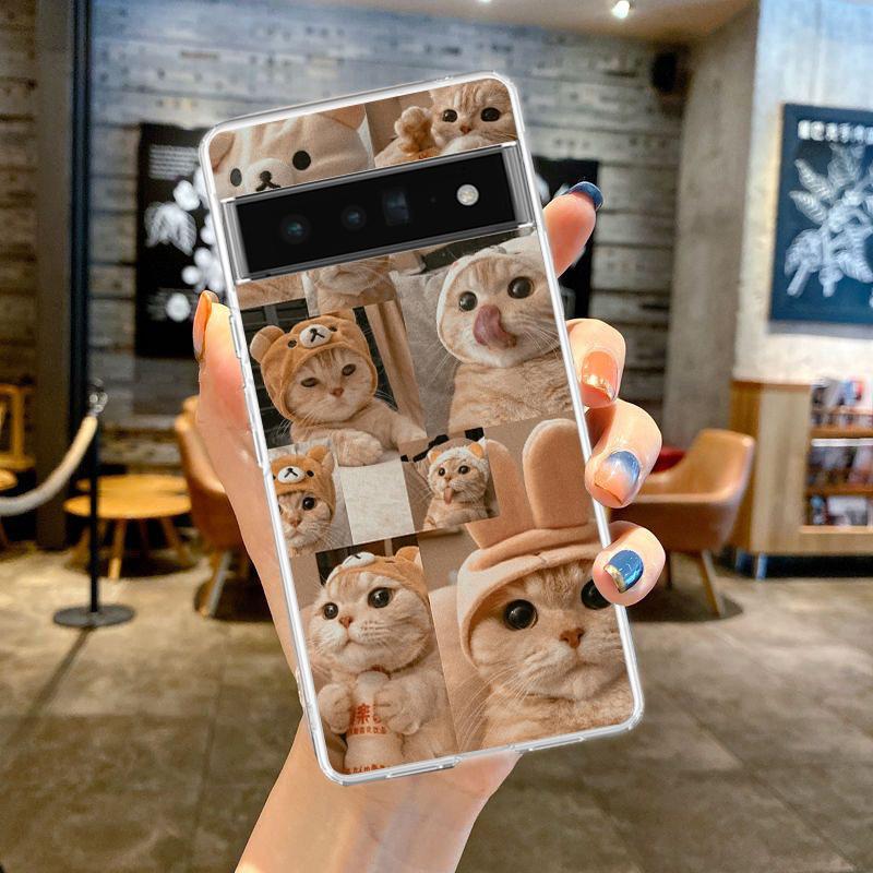 Cat Meme Funny Animals For Google Pixel 9 8 7 6 Pro Phone Case For Pixel 6A 5 4 5A 4A 3A XL 5G Silicone Shockproof Clear Cover Pixel 6
Cat Meme Funny Animals For Google Pixel 9 8 7 6 Pro Phone Case For Pixel 6A 5 4 5A 4A 3A XL 5G Silicone Shockproof Clear Cover Pixel 6