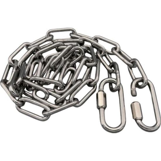 Lactem Welding Chain Stainless Steel Wire Diameter 4mm 3M with Ring Catch WCSR3
Lactem Welding Chain Stainless Steel Wire Diameter 4mm 3M with Ring Catch WCSR3
