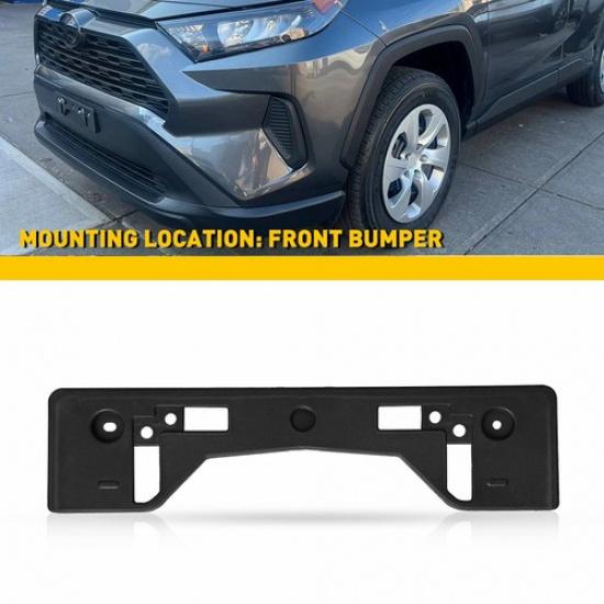 License Plate Front Mounting Bumper Bracket Plastic For -2024 Toyota RAV4 US
License Plate Front Mounting Bumper Bracket Plastic For -2024 Toyota RAV4 US