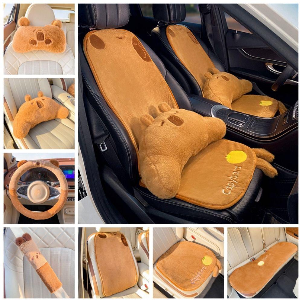 Capybara Car Plush Warm Capybara Seat Cartoon Capybara Plush Car Seat Cushion Girls Gifts A
Capybara Car Plush Warm Capybara Seat Cartoon Capybara Plush Car Seat Cushion Girls Gifts A
