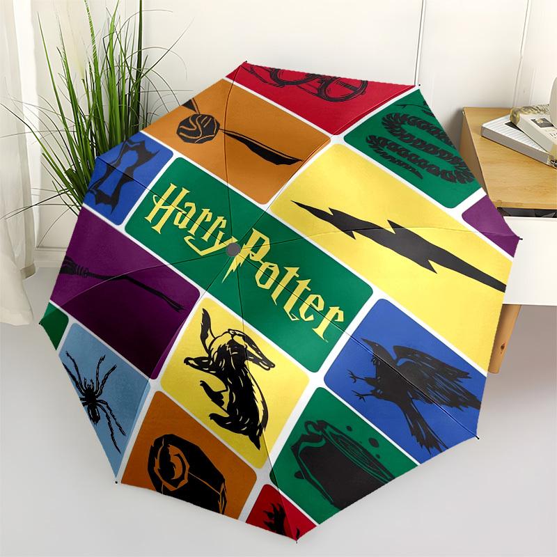 1pc Harry Potter House Symbols Umbrella with Plastic Handle,Cartoon Pattern,Suitable for All Seasons Multi-functional Umbrella493
1pc Harry Potter House Symbols Umbrella with Plastic Handle,Cartoon Pattern,Suitable for All Seasons Multi-functional Umbrella493