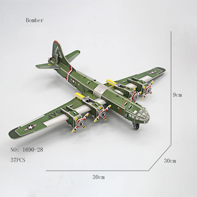 Детские DIY военные самолеты танк бумажные головоломки 3D головоломки собраны обучающие игрушки ручной работы
Детские DIY военные самолеты танк бумажные головоломки 3D головоломки собраны обучающие игрушки ручной работы