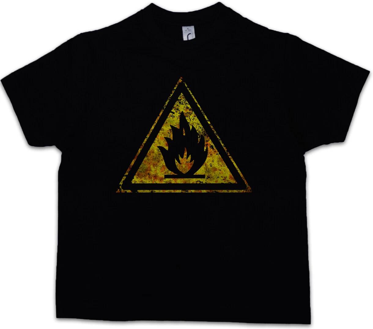 CAUTION FLAMMABLE LOGO SIGN Kids Boys T-Shirt Fire Chemistry Teacher Warning- 110
CAUTION FLAMMABLE LOGO SIGN Kids Boys T-Shirt Fire Chemistry Teacher Warning- 110