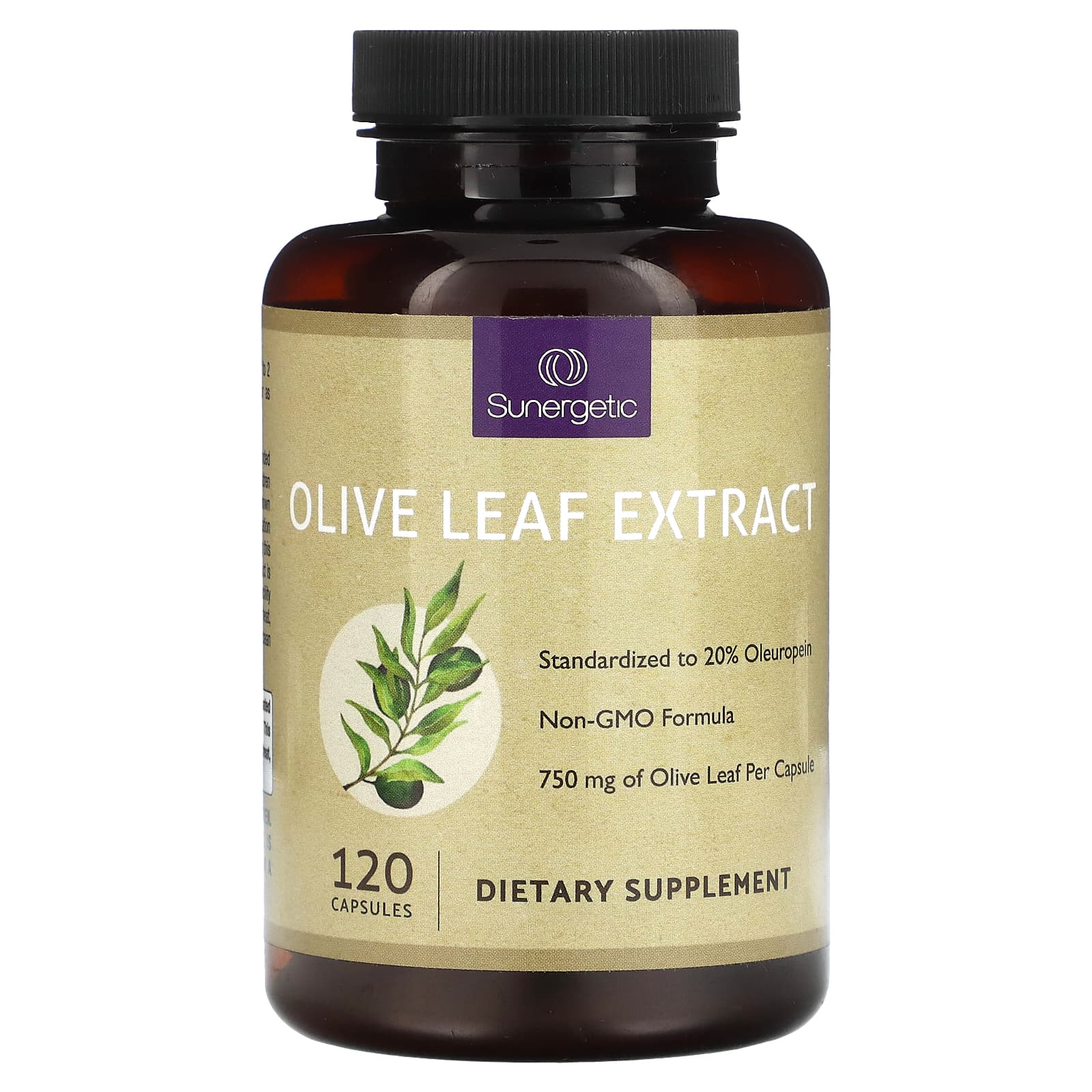 Olive Leaf Extract, 750Mg, 120 Capsules 
Olive Leaf Extract, 750Mg, 120 Capsules