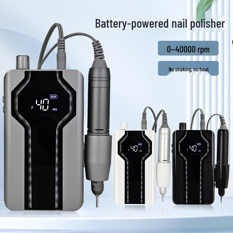 Rechargeable 0-40000 RPM Portable Nail Drill & Grinder Manicure Machine сірий колір
Rechargeable 0-40000 RPM Portable Nail Drill & Grinder Manicure Machine сірий колір
