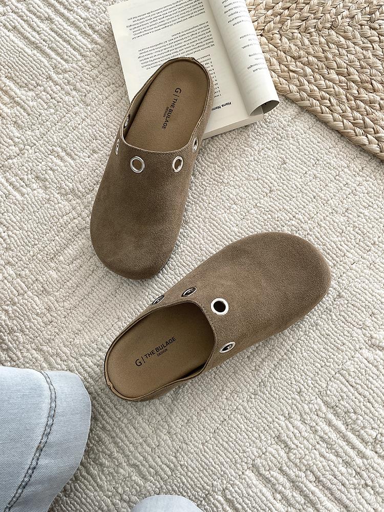 Мода 2025 Весна Новые Шлепанцы с закрытым носком Женская мода Круглый носок Глубокий вырез Заклепки Мягкая подошва Противоскользящие Износостойкие Балетки 39 хаки
Мода 2025 Весна Новые Шлепанцы с закрытым носком Женская мода Круглый носок Глубокий вырез Заклепки Мягкая подошва Противоскользящие Износостойкие Балетки 39 хаки