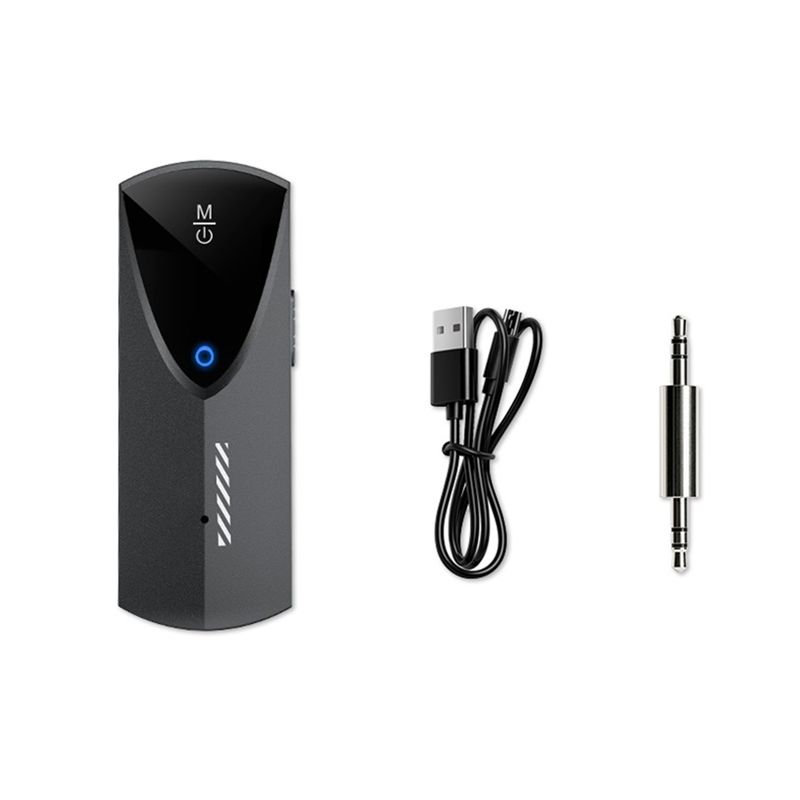 ABNR Wireless Audio Adapter 3.5Mm Aux Jack BT5.3 Bluetooth Transmitter Receiver For TV For Car Headphone Speakers PC чорний
ABNR Wireless Audio Adapter 3.5Mm Aux Jack BT5.3 Bluetooth Transmitter Receiver For TV For Car Headphone Speakers PC чорний