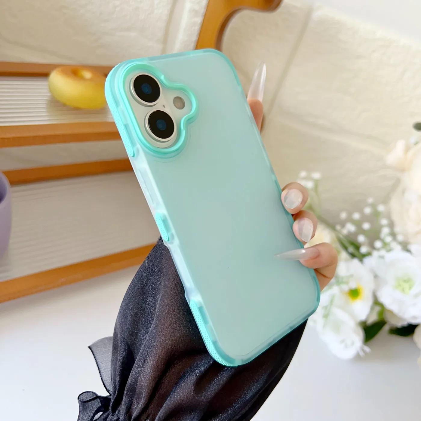 Двоколірний ТПУ чохол для телефону, дружній до шкіри, для apple iphone 11 12 13 14 15 16 17 pro max plus, задня кришка телефону iPhone 16 світло-зелений колір
Двоколірний ТПУ чохол для телефону, дружній до шкіри, для apple iphone 11 12 13 14 15 16 17 pro max plus, задня кришка телефону iPhone 16 світло-зелений колір
