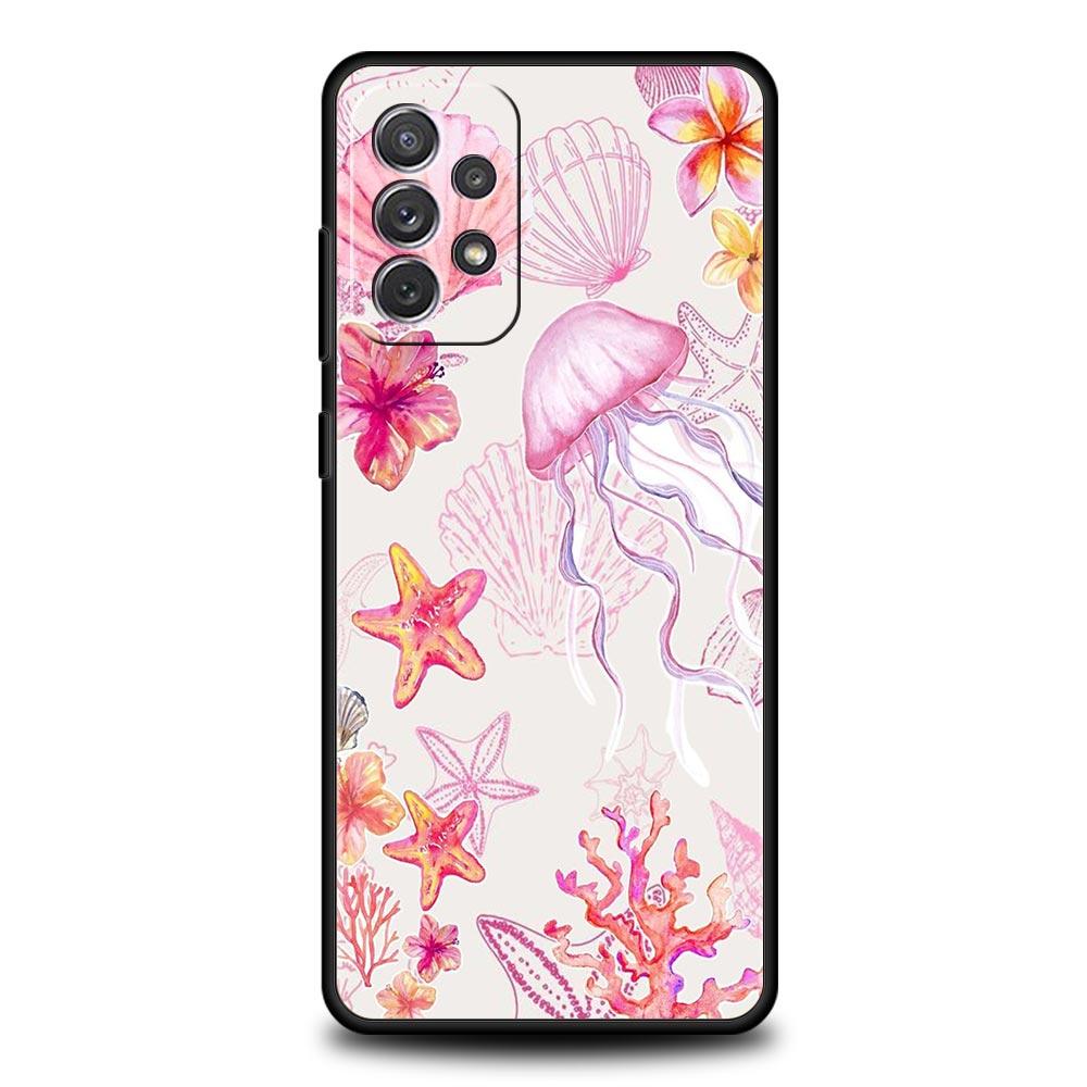 Phone Case For Samsung A17 A15 A13 A51 A71 A41 A31 A21S A07 A05 A35 A55 A23 A25 A33 A53 A73 5G Cover Pink Jellyfish Oceanic Galaxy A05s
Phone Case For Samsung A17 A15 A13 A51 A71 A41 A31 A21S A07 A05 A35 A55 A23 A25 A33 A53 A73 5G Cover Pink Jellyfish Oceanic Galaxy A05s