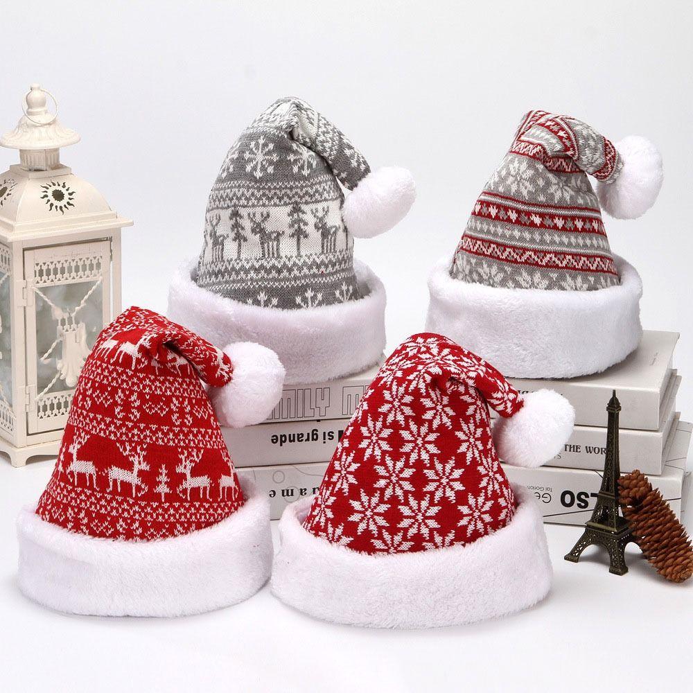 Snowflake Christmas Hat Merry Christmas Decoration Knitted Beanie Hat Santa Claus Hat Female/Girls Style D
Snowflake Christmas Hat Merry Christmas Decoration Knitted Beanie Hat Santa Claus Hat Female/Girls Style D