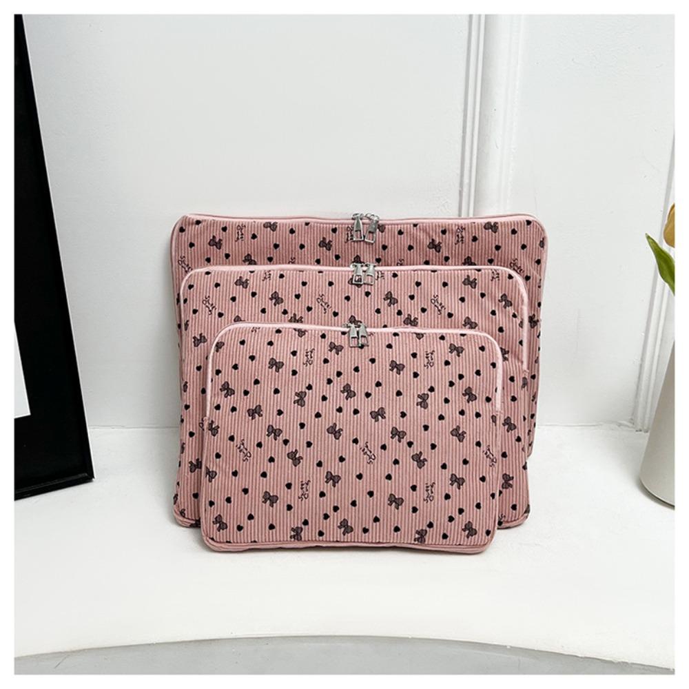 New Corduroy Laptop Case Flower Print Shockproof Laptop Sleeve Lightweight Protective Tablet Case School 11 inches рожевий
New Corduroy Laptop Case Flower Print Shockproof Laptop Sleeve Lightweight Protective Tablet Case School 11 inches рожевий