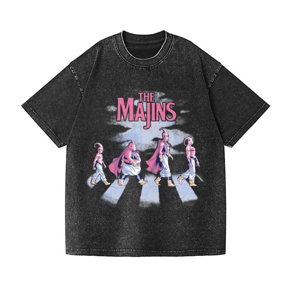 Majin Vintage Wash Japanese Design T-Shirt High-quality Streetwear Is Suitable for Both Summer Men Women M
Majin Vintage Wash Japanese Design T-Shirt High-quality Streetwear Is Suitable for Both Summer Men Women M
