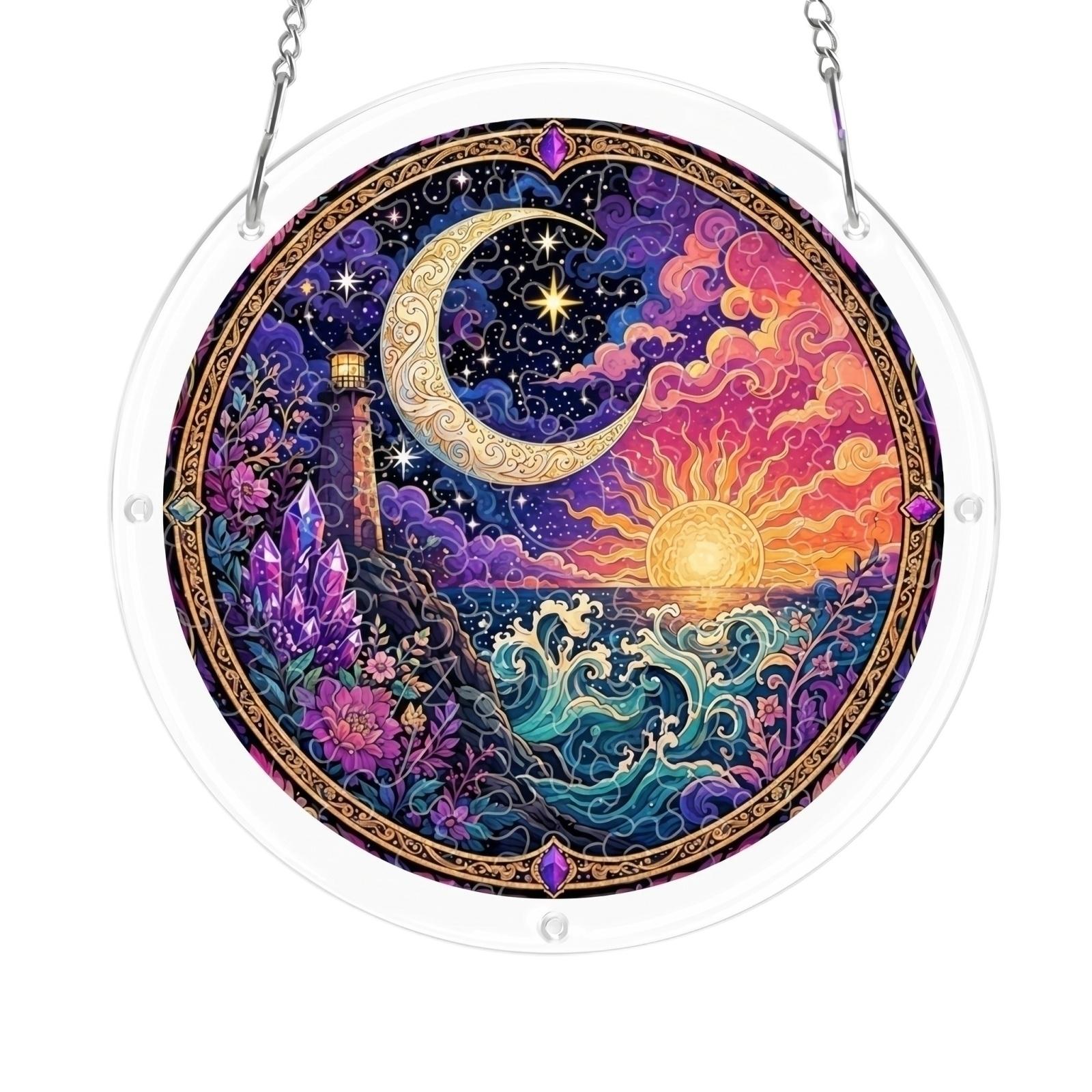 Acrylic Suncatcher Window Decor 2mm Single Layer 2D Puzzle Art Hanging Ornament for Home and Office Decoration One Size
Acrylic Suncatcher Window Decor 2mm Single Layer 2D Puzzle Art Hanging Ornament for Home and Office Decoration One Size