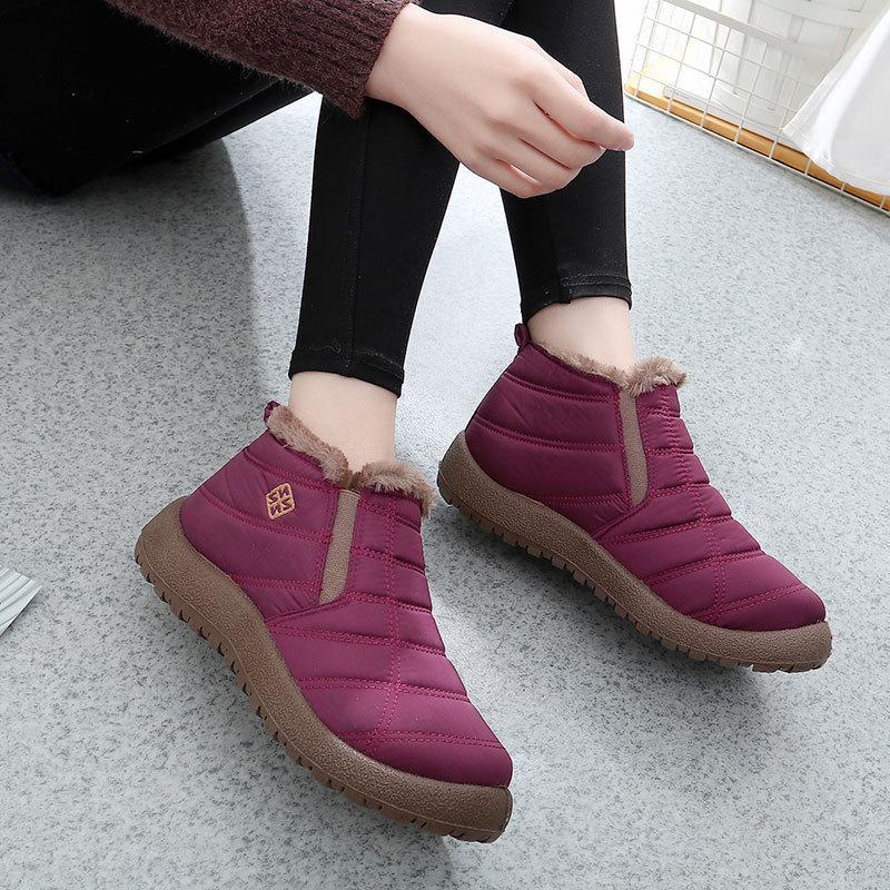 2021 Women s Winter Cotton Shoes, Plus Velvet, Thick Warm, Non-Slip Waterproof Snow Boots, Casual Style for Couples 39 вино красного
2021 Women s Winter Cotton Shoes, Plus Velvet, Thick Warm, Non-Slip Waterproof Snow Boots, Casual Style for Couples 39 вино красного