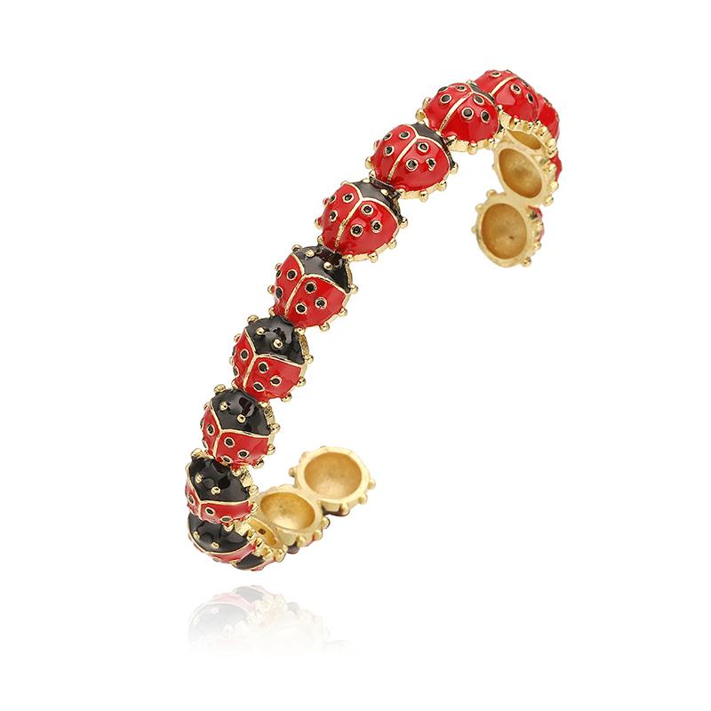 HECHENG, Sweet and Cute Enamel Dripping Oil Craft Red Beetle Adjustable Bracelet Suitable for Men s and Women s Zircon золотий
HECHENG, Sweet and Cute Enamel Dripping Oil Craft Red Beetle Adjustable Bracelet Suitable for Men s and Women s Zircon золотий