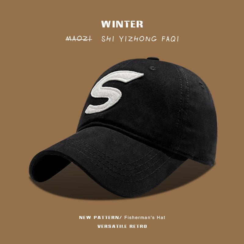 Autumn and winter Korean style trendy letter soft-top baseball cap for women, simple casual versatile student couple baseball cap for men S Big label-Black
Autumn and winter Korean style trendy letter soft-top baseball cap for women, simple casual versatile student couple baseball cap for men S Big label-Black