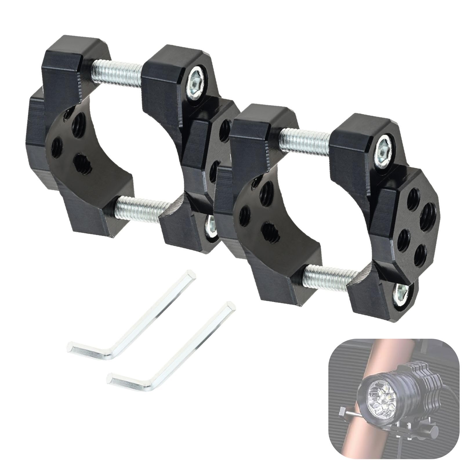 Pipe Clamp Stay, Motorcycle, Fog Light Stay, 0.7 - 1.3 inches (17.5 - 32 32mm-2 pcs
Pipe Clamp Stay, Motorcycle, Fog Light Stay, 0.7 - 1.3 inches (17.5 - 32 32mm-2 pcs