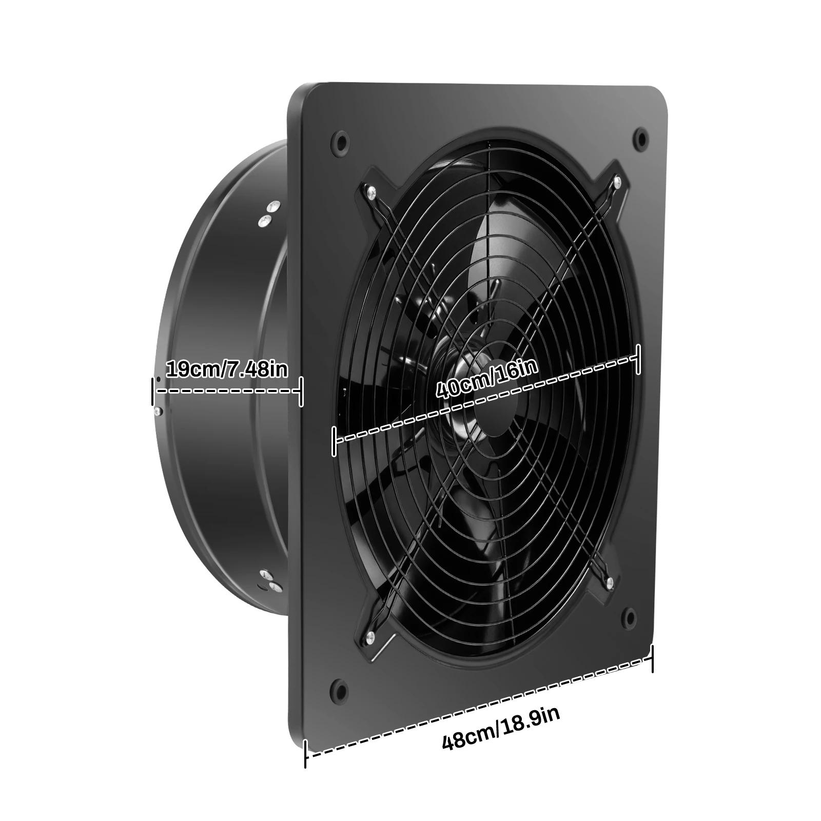 750W 110V Fan, 2800RPM 8000 CFM 16-inch Ventilation Fan, Industrial Axial Fan, Suitable for Kitchen, Workshop, Hotel чорний
750W 110V Fan, 2800RPM 8000 CFM 16-inch Ventilation Fan, Industrial Axial Fan, Suitable for Kitchen, Workshop, Hotel чорний