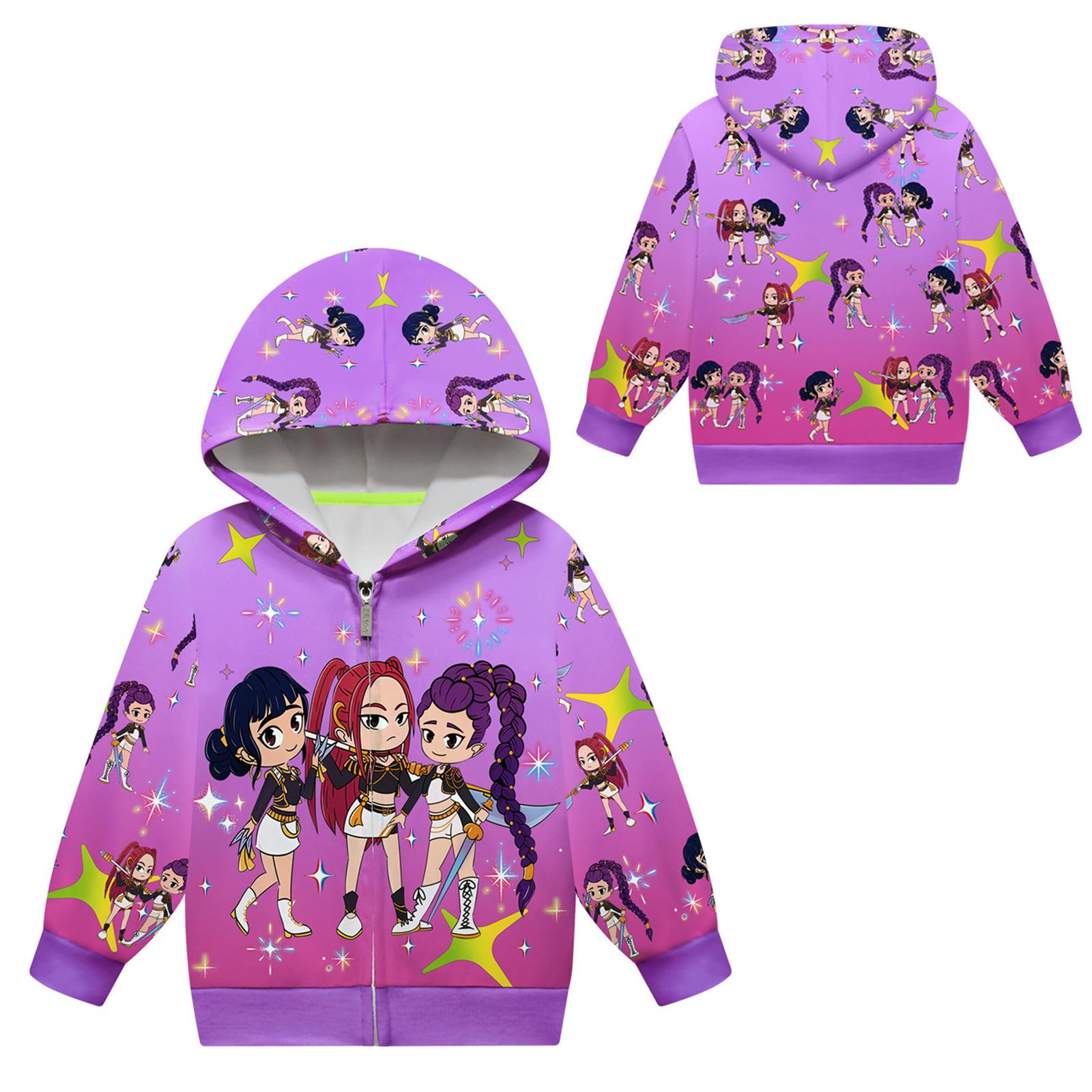 Худи для девочек 3D Мультяшная куртка Толстовка Музыкальная на молнии с капюшоном с длинным рукавом Топы 160 фиолетовый
Худи для девочек 3D Мультяшная куртка Толстовка Музыкальная на молнии с капюшоном с длинным рукавом Топы 160 фиолетовый