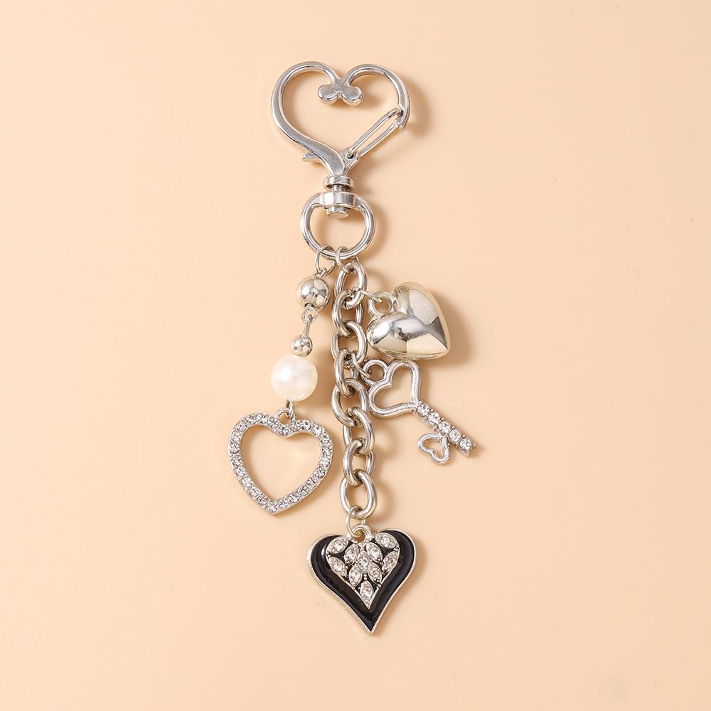 Cute Crystal Love Heart Keychain Women Girls Pear Beaded Key Ring Pendants for Women Girls Handbag Decor DIY Jewelry Gifts
Cute Crystal Love Heart Keychain Women Girls Pear Beaded Key Ring Pendants for Women Girls Handbag Decor DIY Jewelry Gifts