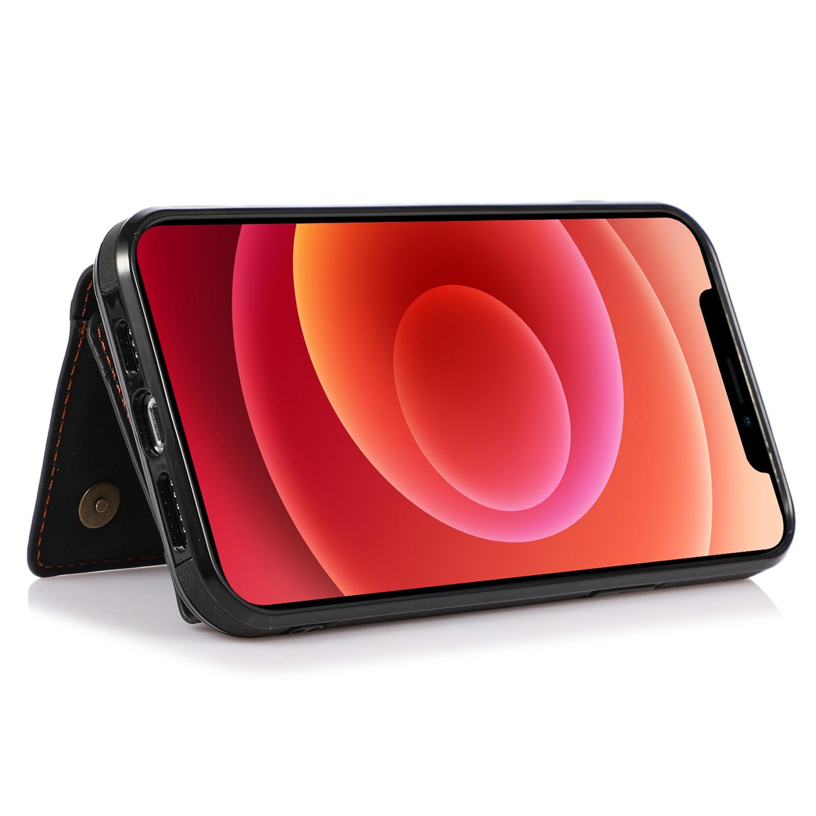 For iPhone 11 Cell Phone Case Tri-fold Wallet Drop-proof PU Leather+TPU Kickstand Back Cover Brown
For iPhone 11 Cell Phone Case Tri-fold Wallet Drop-proof PU Leather+TPU Kickstand Back Cover Brown