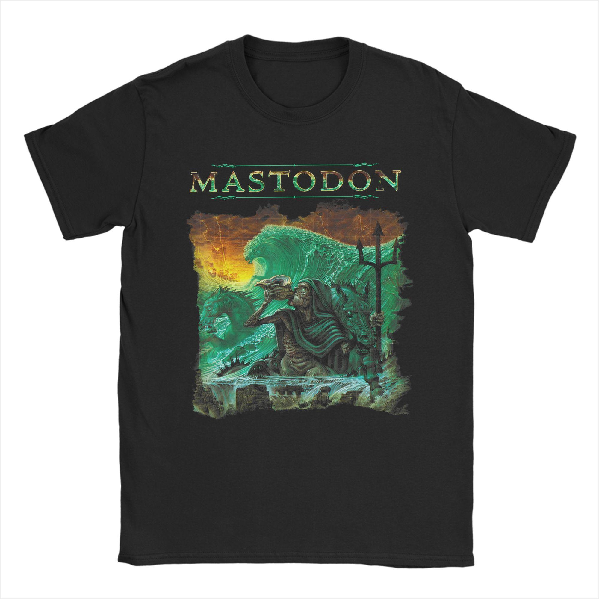 Casual Mastodon Horizon TShirt for Men Crew Neck Pure Cotton T Shirts Short Sleeve Tee Shirt Classic Clothes S
Casual Mastodon Horizon TShirt for Men Crew Neck Pure Cotton T Shirts Short Sleeve Tee Shirt Classic Clothes S