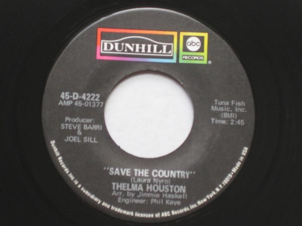 7-дюймовая пластинка THELMA HOUSTON - Save The Country 45D4222 Dunhill, ABC Re 1970 US Soul/Funk б/у
7-дюймовая пластинка THELMA HOUSTON - Save The Country 45D4222 Dunhill, ABC Re 1970 US Soul/Funk б/у