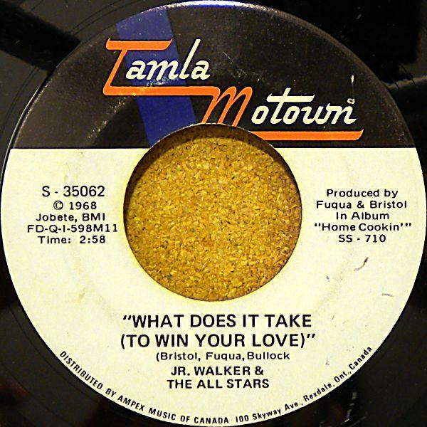 7inch Record JUNIOR WALKER THE ALL STARS What Does It Take To Win Your Love S35062 Tamla Motown 1969 Canada SoulFunk Used
7inch Record JUNIOR WALKER THE ALL STARS What Does It Take To Win Your Love S35062 Tamla Motown 1969 Canada SoulFunk Used