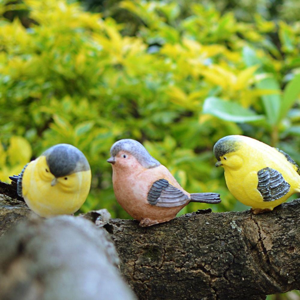 6pcs Resin Birds Statue Creative Miniatures Figurine Micro Landscape Animal Sculpture Courtyard 6 Pcs
6pcs Resin Birds Statue Creative Miniatures Figurine Micro Landscape Animal Sculpture Courtyard 6 Pcs