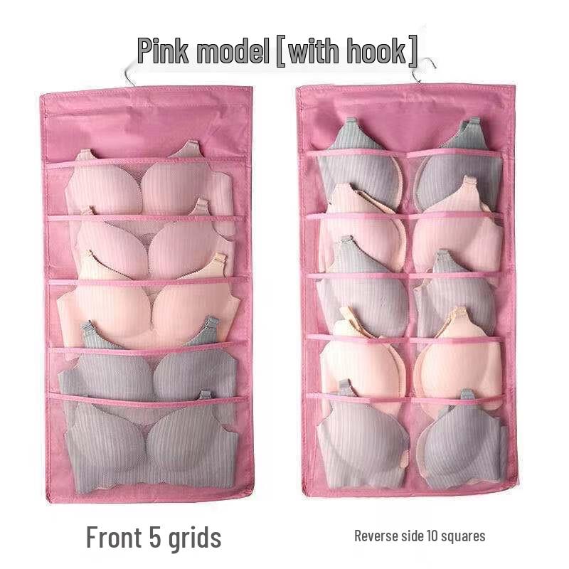 Double-Sided Hanging Lingerie Organizer Bag
Double-Sided Hanging Lingerie Organizer Bag