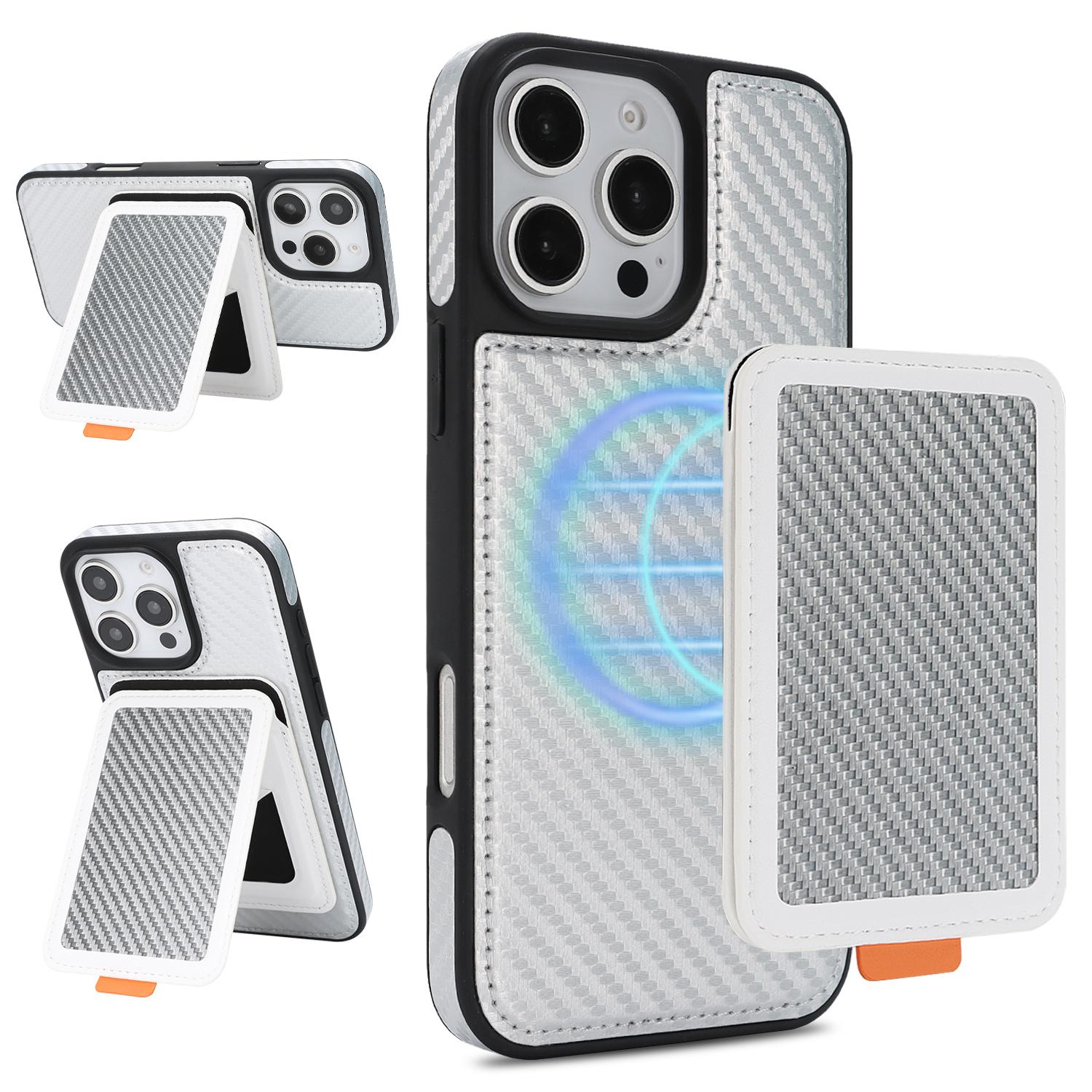 For iPhone 12-iPhone 17,Carbon Fiber Magnetic Cardholder Phone Case - 2-in-1 Adjustable Stand Anti-Drop Case (RFID-Blocking & MagSafe Compatible) iPhone 12 білий
For iPhone 12-iPhone 17,Carbon Fiber Magnetic Cardholder Phone Case - 2-in-1 Adjustable Stand Anti-Drop Case (RFID-Blocking & MagSafe Compatible) iPhone 12 білий