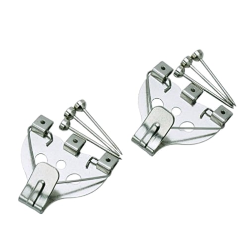 Fukui Metal Craft (Fukuikinzokukogei) Large Stainless Steel Safety X-Hooks with Fall Prevention for Drywall and Wood Walls, Pack of 2 (S4006-2)
Fukui Metal Craft (Fukuikinzokukogei) Large Stainless Steel Safety X-Hooks with Fall Prevention for Drywall and Wood Walls, Pack of 2 (S4006-2)