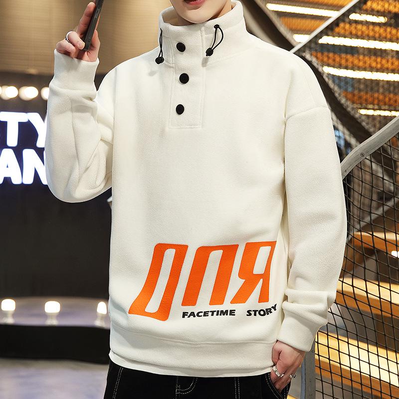 Boys Thick Fleece-Lined Lamb Wool Sweatshirt, Half-High Collar, Trendy Brand for Autumn/Winter, Perfect for Junior and High School Students 2XL
Boys Thick Fleece-Lined Lamb Wool Sweatshirt, Half-High Collar, Trendy Brand for Autumn/Winter, Perfect for Junior and High School Students 2XL