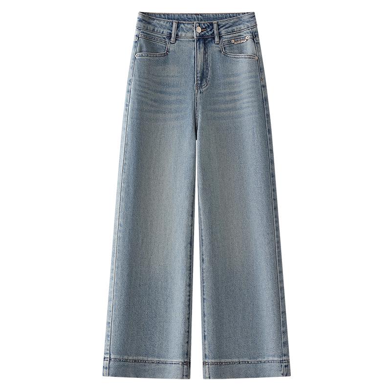 Women s Blue High-Waisted Wide-Leg Cropped Jeans - Spring/Summer 2025 Collection Small
Women s Blue High-Waisted Wide-Leg Cropped Jeans - Spring/Summer 2025 Collection Small