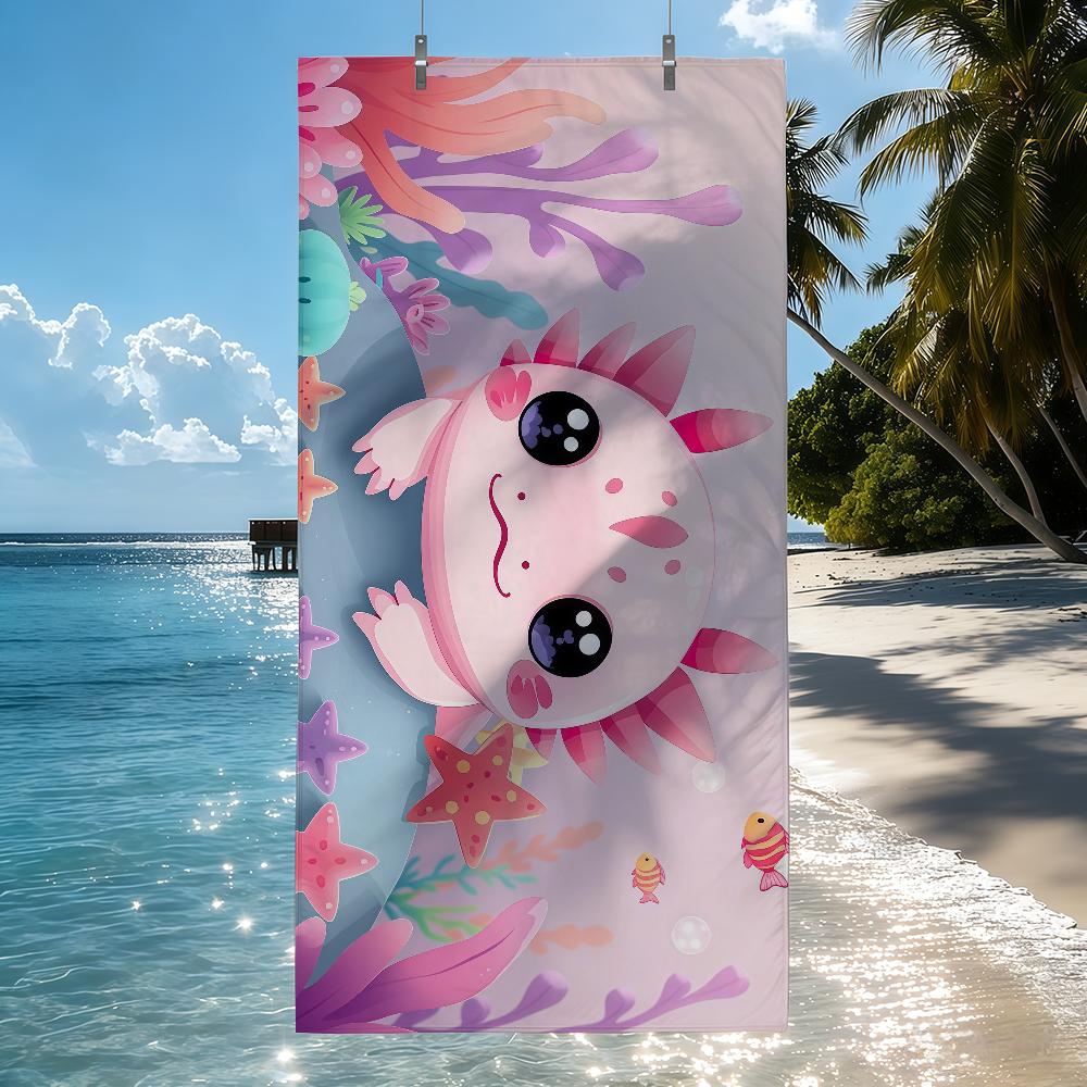 Axolotl Cartoon kawaii PINK Towel Quick Drying Beach Towels Are Suitable For Swimming Pools Camping Yoga And The Gym W40*H60(CM)
Axolotl Cartoon kawaii PINK Towel Quick Drying Beach Towels Are Suitable For Swimming Pools Camping Yoga And The Gym W40*H60(CM)