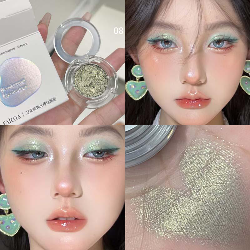 FAICCIA Fei Xi Kaleidoscope Glitter Eyeshadow: Shimmering Moonlight Highlighter. 1.7g
FAICCIA Fei Xi Kaleidoscope Glitter Eyeshadow: Shimmering Moonlight Highlighter. 1.7g