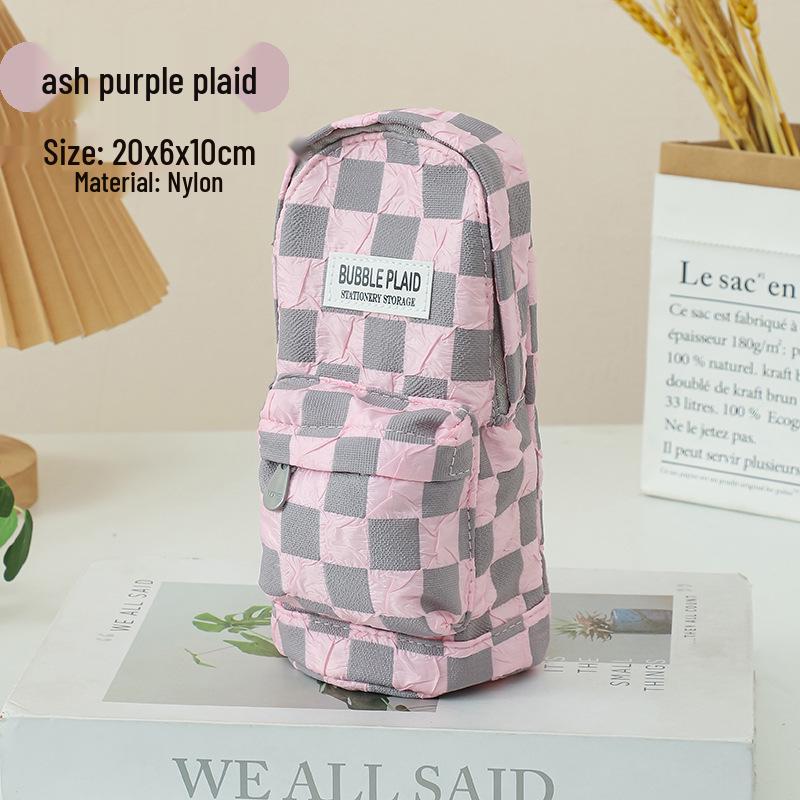 Large Capacity Japanese-Korean Style Stand-Up Backpack Pencil Case for Students розовый
Large Capacity Japanese-Korean Style Stand-Up Backpack Pencil Case for Students розовый