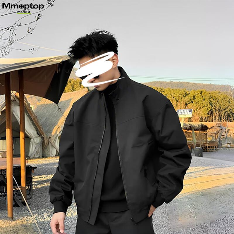 MMOPTOP American Retro Loose Fit Stand-Collar Jacket XL
MMOPTOP American Retro Loose Fit Stand-Collar Jacket XL