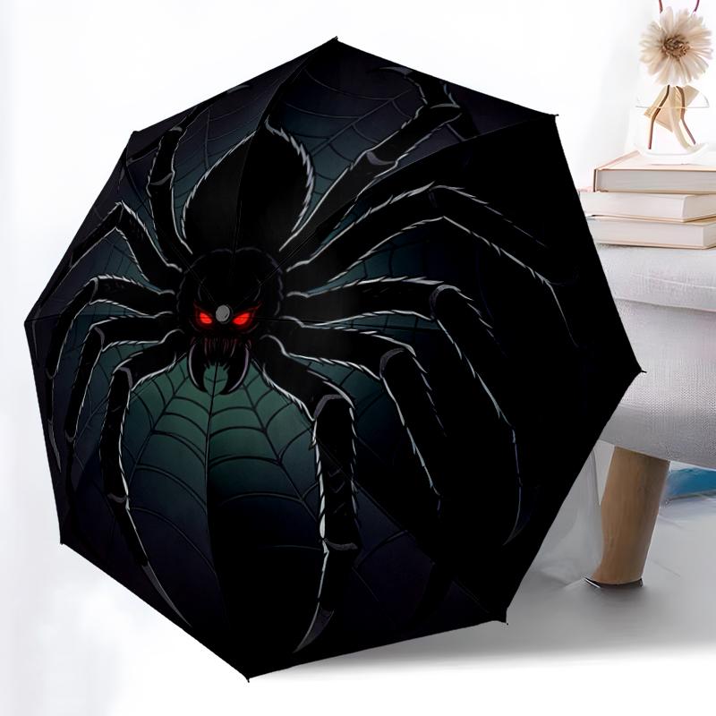 1pc Sturdy 8-Bone Auto Umbrella, Elegant Pale Antique Veil Spider Scenes Umbrella, Digital Printed, Foldable Umbrella for On-the-Go Outdoor Use
1pc Sturdy 8-Bone Auto Umbrella, Elegant Pale Antique Veil Spider Scenes Umbrella, Digital Printed, Foldable Umbrella for On-the-Go Outdoor Use