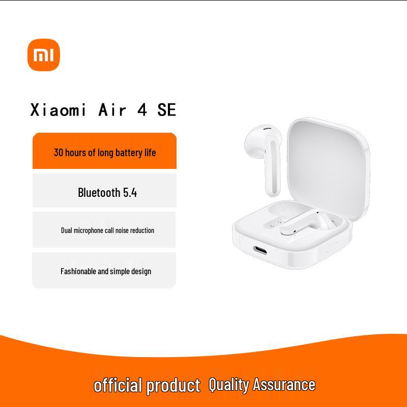 Xiaomi Air 4 SE True Wireless Bluetooth Earbuds
Xiaomi Air 4 SE True Wireless Bluetooth Earbuds