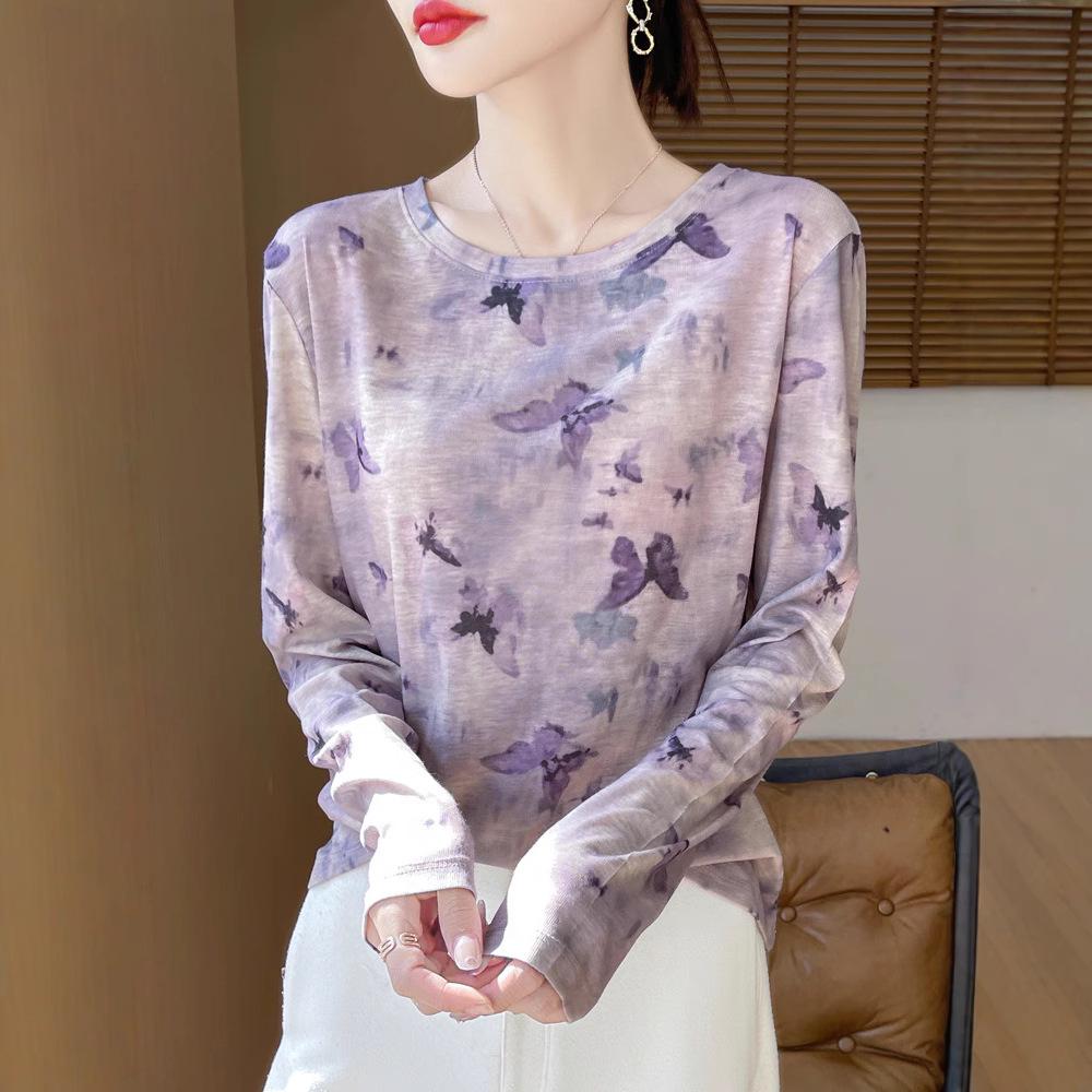 Women s Retro Ink Tie-Dye Slim Fit Long Sleeve Round Neck Shirt - Fashionably Versatile and Breathable L (115–140 lbs)
Women s Retro Ink Tie-Dye Slim Fit Long Sleeve Round Neck Shirt - Fashionably Versatile and Breathable L (115–140 lbs)
