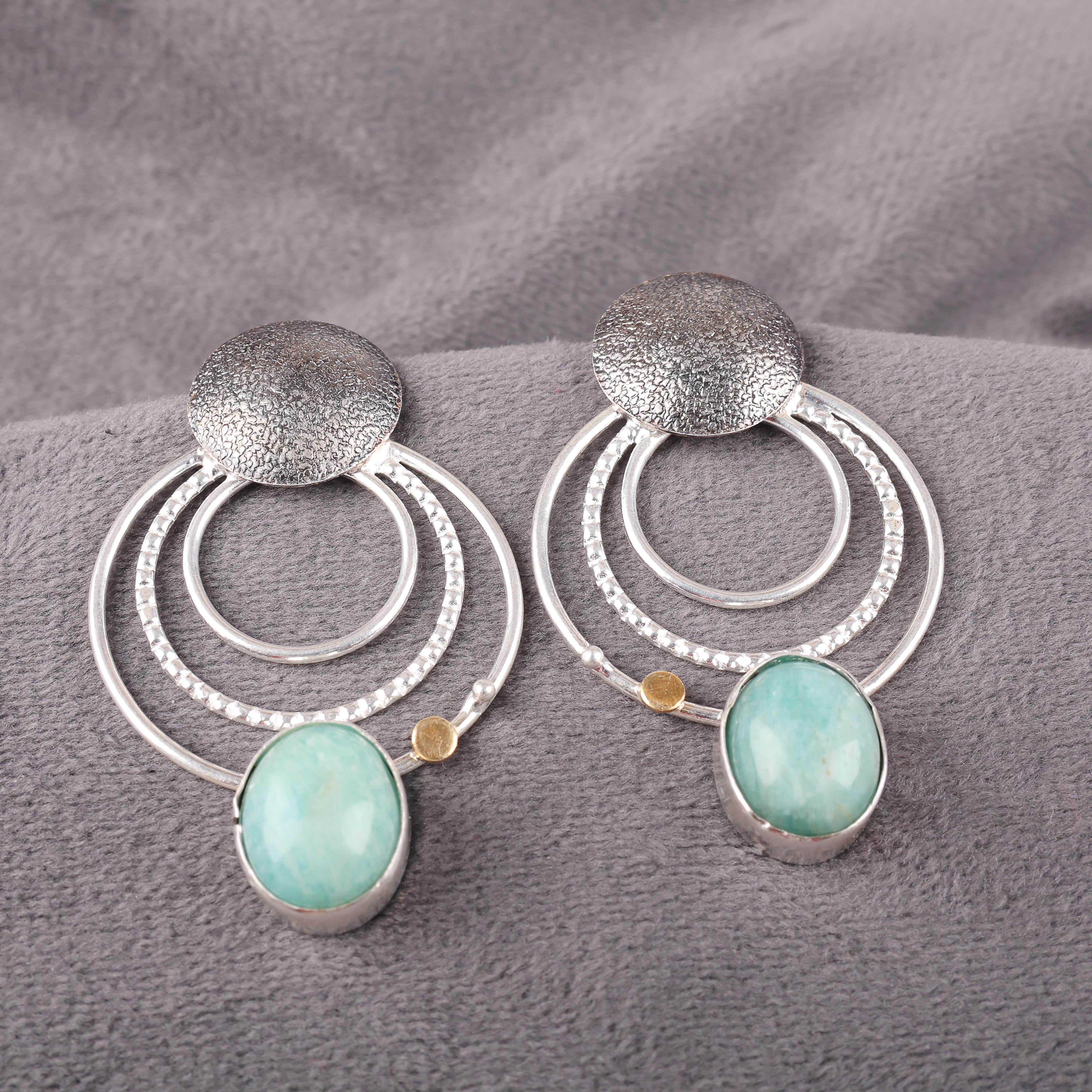Amazonite Earrings Jewelry, Handmade Gorgeous Silver Earrings, Amazonite Gemstone Silver Jewelry Boho Earrings For Wedding Gift 1.85 Inches синий
Amazonite Earrings Jewelry, Handmade Gorgeous Silver Earrings, Amazonite Gemstone Silver Jewelry Boho Earrings For Wedding Gift 1.85 Inches синий
