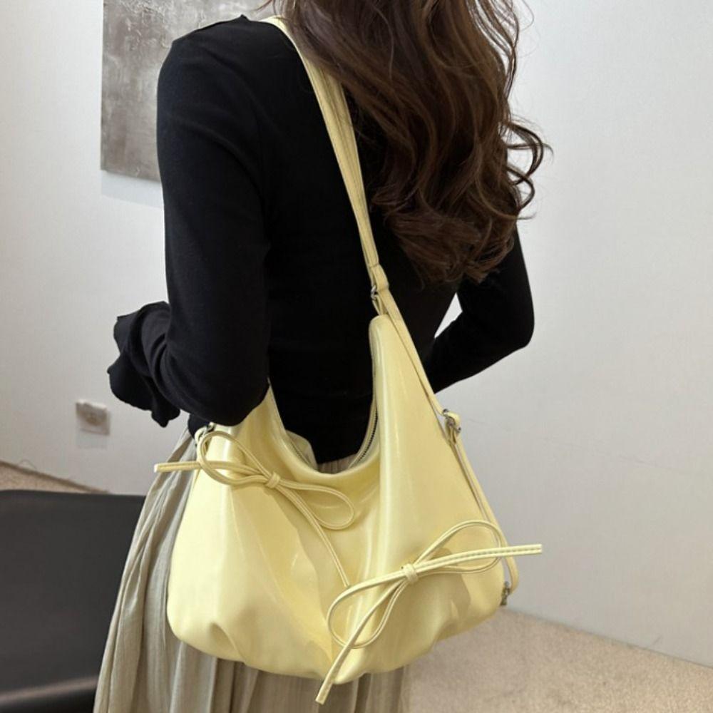 PU Leather Y2K Bow Shoulder Bag New Design Totes Handbag Backpack Bowknot Crossbody Bag Lady
PU Leather Y2K Bow Shoulder Bag New Design Totes Handbag Backpack Bowknot Crossbody Bag Lady