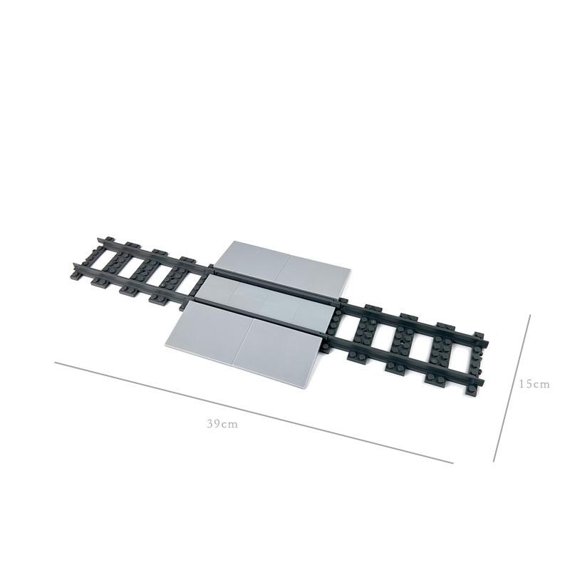 Train Station Bridge Brick Signs Model City Train Tracks Trein Track Rails Straight Curved Railway Building Blocks Leduo Toy світло-сірий колір
Train Station Bridge Brick Signs Model City Train Tracks Trein Track Rails Straight Curved Railway Building Blocks Leduo Toy світло-сірий колір